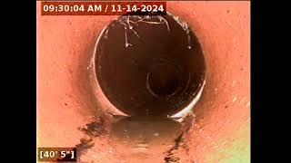 Video Sewer Camera Footage 20244940 [upl. by Tamarra]