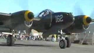 Lockheed P38 Lightning Flight Demonstration  Up Close [upl. by Nilok419]