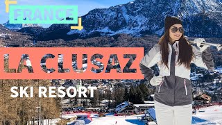 La Clusaz Ski Resort  France ⛷️ [upl. by Anek434]