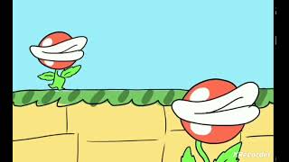 animación de yoshi y las plantas pirañas [upl. by Eyatnod]