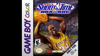 NBA Showtime NBA on NBC Game Boy Color  Bulls vs 76ers [upl. by Arytas874]