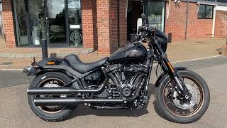 2023 HarleyDavidson FXLRS Softail Low Rider S 117 in Vivid Black [upl. by Oicapot992]