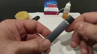 How to Refill your JUUL Vape Pods Closed Caption [upl. by Llehsal]