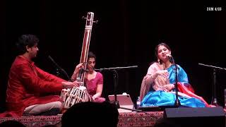 Kaushiki Chakraborty  Concert Excerpts Part 1  Toronto Ontario Canada [upl. by Labina]