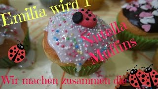 Nutella Muffins mit dem Thermomix  Sofias Mommy Blog [upl. by Kemble]