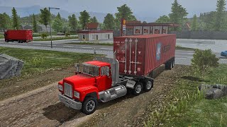 Container Delivery  Rosenheim To Ebersberg  Universal Truck Simulator Gameplay  MobGameplay [upl. by Jard]