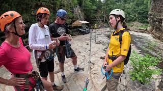 Ausable Chasm Via Ferrata Adventure Trail [upl. by Neelat]