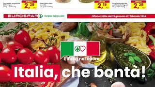 volantino EUROSPAR CARNEVALE dal 25 gennaio al 7 febbraio 2024 volantino [upl. by Robinetta]