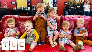 quotAre Yall Ready For Thisquot The Babies First Haircut  Sweet Home Sextuplets [upl. by Garland]