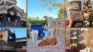 NEWS DISNEYLAND PARIS NOVEMBER 2024  CHRISTMAS SEASON IN 5 DAYS  DISNEY LACERS [upl. by Harutek]