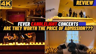 4K CANDLELIGHT CONCERTS BY FEVER  Full Review and Tips  MrBucketlist [upl. by Yregram]