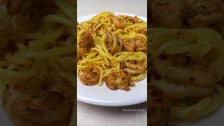 One Pot Lemon Garlic Shrimp Pasta Easy Dinner Recipe [upl. by Hannad]