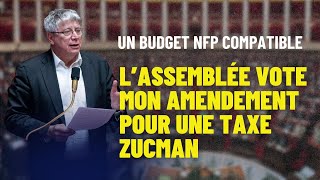 LAssemblée vote mon amendement quotZucmanquot 🔥 [upl. by Nehgem]