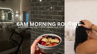 6AM Morning Routine productive morning routine  forming healthy habits for 2024 [upl. by Sew459]