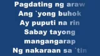 Kahit Maputi Na Ang Buhok kowith Lyrics [upl. by Darrin590]