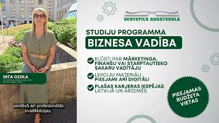 Studē BIZNESU Ventspils Augstskolā [upl. by Lennard567]