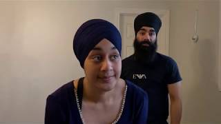 Second Dastar Tutorial  Punjabi Edition [upl. by Denison]