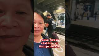 Montparnasse train station Paris France 🇫🇷 shorts youtubeshorts [upl. by Adlog]