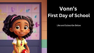 Vonns First Day of School animated cartoon animatedcartoon [upl. by Lorelei222]