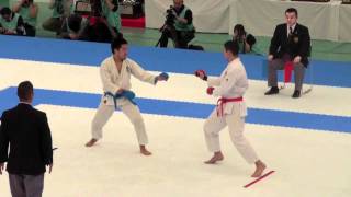 39th AllJapan Karate Championships 2011 The third round4 [upl. by Johns]