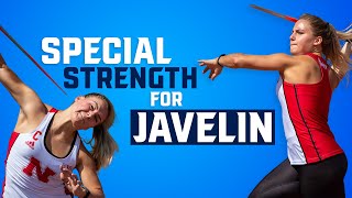 Javelin Special Strength Exercises with NCAA D1 Coach [upl. by Naujuj]