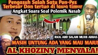 AL KHOZINY MENYALA PENGASUH SALAH SATU PONPES TERBESAR DAN TERTUA DI JATIM ANGKAT SUARA [upl. by Tumer]