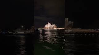 The glimmering light of Sydney Australia australia travel operahouse citylights [upl. by Ennobe41]