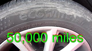 50000 miles on a set of Kumho Tyres [upl. by Fransisco515]