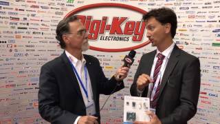 Randall Restle interviews Edoardo Gallizia from STMicroelectronics  Sensors Expo 2017  DigiKey [upl. by Furgeson720]