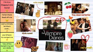 a deeply unnecessary and unserious ranking of The Vampire Diaries relationships [upl. by Akirdnuhs]