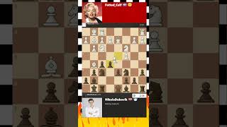 HEPLMATE  FATTEDCALF vs NIKOLAY DUBOVIK  BRILLIANT MOVE 6 chess shorts [upl. by Debby]