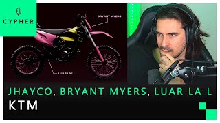 REACCIÓN a Jhayco Bryant Myers Luar La L  KTM [upl. by Storfer]