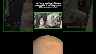 How Perseverance Rovers Planetary Instrument for Xray Lithochemistry PIXL Approaches a Rock [upl. by Ehcadroj]