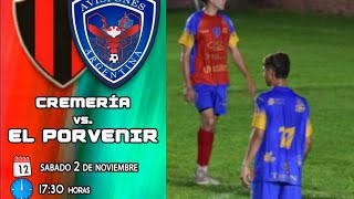 Cremería vs El Porve 18° Fecha Clausura 2024 Cuarta División [upl. by Initsed927]