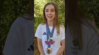 Elinor Barker talks pregnancy and competing at the Olympics 👶 shorts [upl. by Manoop723]