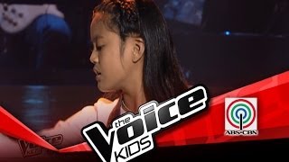 The Voice Kids Philippines Blind Audition quotPower of Lovequot by Giedie [upl. by Ramilahs]