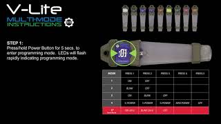 V Lite Multi Mode Programming Instructions [upl. by Potts]