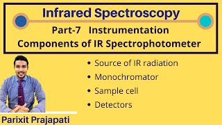 IR  Infrared Spectroscopy Part 7 instrumentation  Components of IR Spectrophotometer [upl. by Arahat]