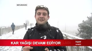 İstanbulda Kar Yağışı Devam Ediyor [upl. by Pontius125]