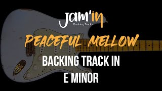 Peaceful Mellow Guitar Backing Track in E Minor [upl. by Asare]