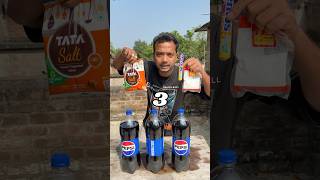 Pepsi Vs Mentossaltbaking soda konsa jada risetion hoga  Bengali mini blog shorts 😱 [upl. by Lurette]