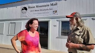 New Mail Service in Quartzsite AZ Moon Mountain Mail for RV amp Van Life [upl. by Ara]