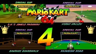 MARIO KART 64 🏁 4 Spezial Cup 50ccm [upl. by Nahsab]