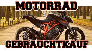 Motorrad Gebrauchtkauf  Worauf achten bei der Probefahrt [upl. by Nariko]