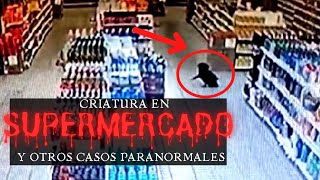 LA CRIATURA DEL SUPERMERCADO EN VIDEO y Otros Casos Paranormales l Pasillo Infinito [upl. by Onaivatco]