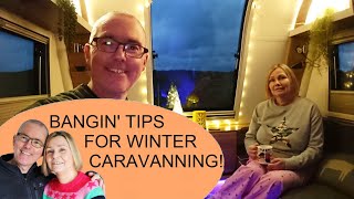 WINTER CARAVANNING TIPS based on our experiences  OUR SIXTH VANOTHER COLLECTIVE 201124 [upl. by Aiclef99]