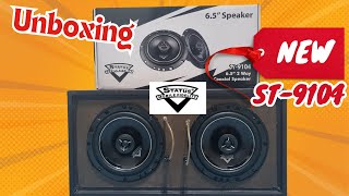 Speaker review  รีวิว Unboxing car speaker Status ST9104 [upl. by Stalker]