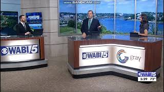 WABI WABITV 5 News At 530pm Open071422 [upl. by Dlaregztif]