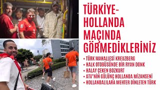 Hollandalılara Mehter dinleten Türk ve otobüsteki Ryan Donk [upl. by Elurd]