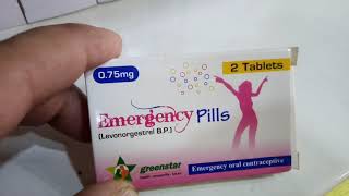 Emergency pills Levonorgestrel BP Uses For Abortion  Emergency Pills sideeffects [upl. by Nadruoj]